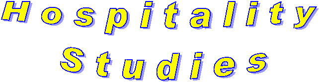 H o s p i t a l i t y   S t u d i e s